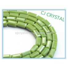 Glas Kristall Perlen, 2015 beliebte Rechteck Perlen, billige Glasperlen